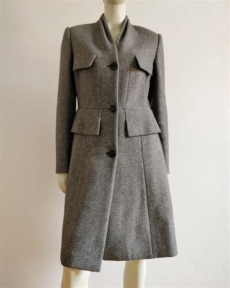 christian dior vintage 389077 wool coat|Christian Dior Wool Coat .